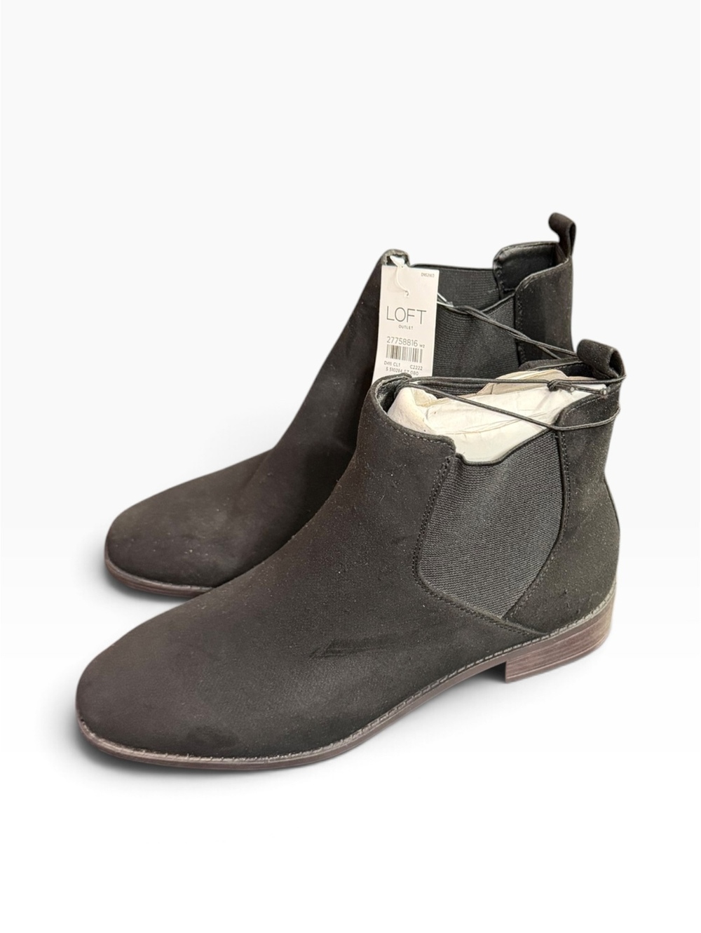 LOFT Outlet Gray Chelsea Ankle Boots – Women’s Size 8 – NWT